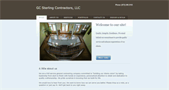 Desktop Screenshot of gcsterling.com