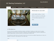 Tablet Screenshot of gcsterling.com